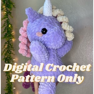 Isa the Unicorn Crochet Pattern image 1