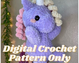 Isa the Unicorn Crochet Pattern