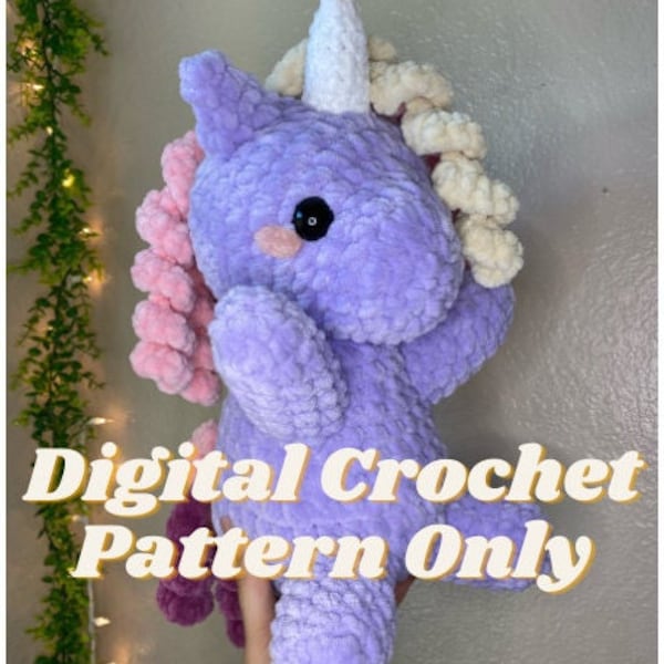 Isa the Unicorn Crochet Pattern