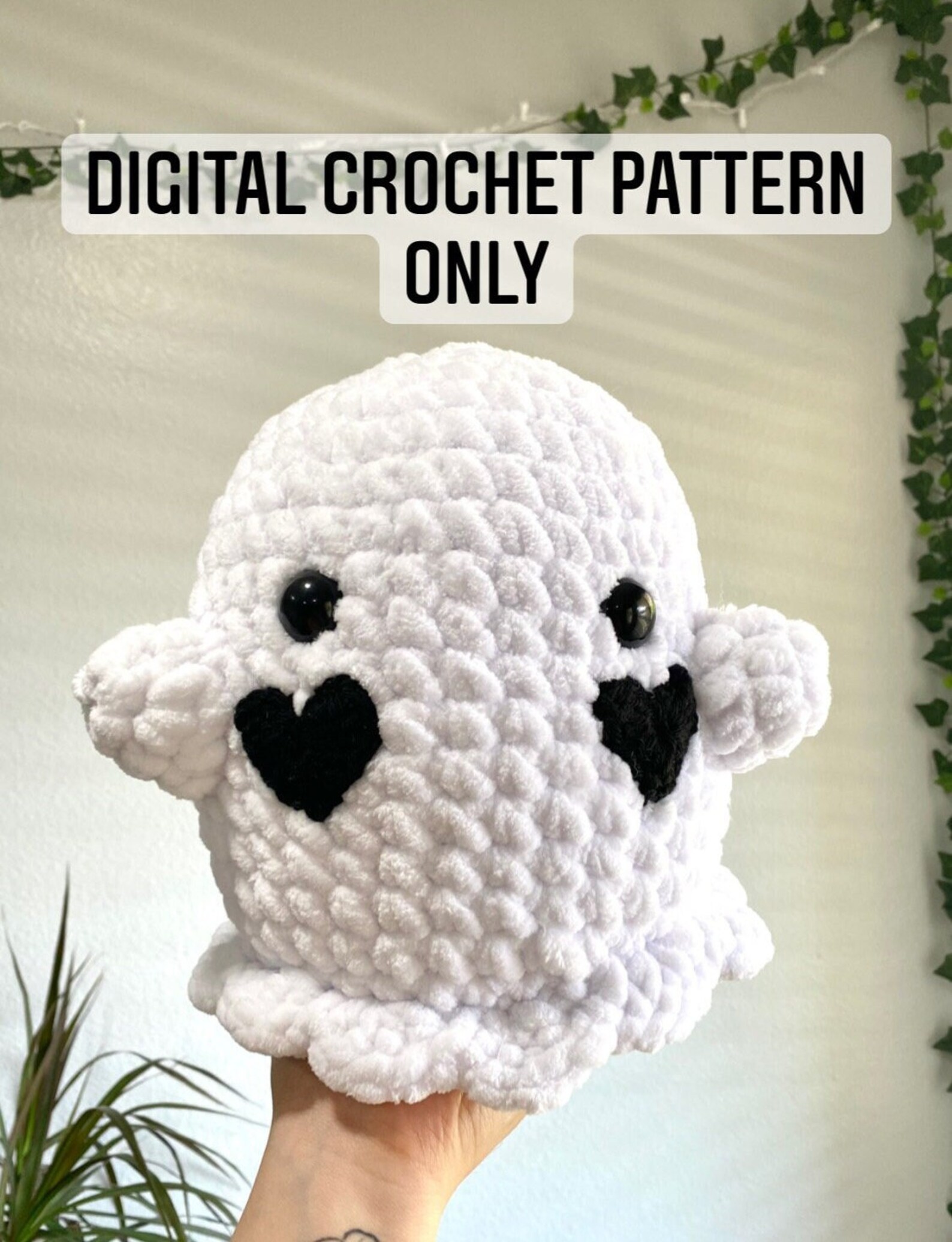 DIGITAL Crochet Pattern Only Ghost Mini Ghost Pattern - Etsy