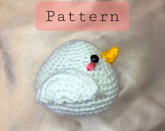 DIGITAL Crochet Pattern Only- Chickadee/ Evil Chicken