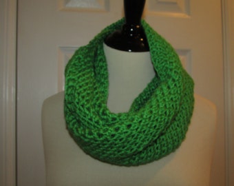 Green Infinity Scarf