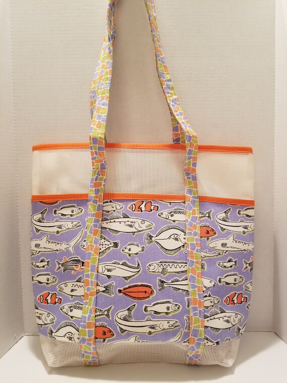 vinyl beach bags and totes