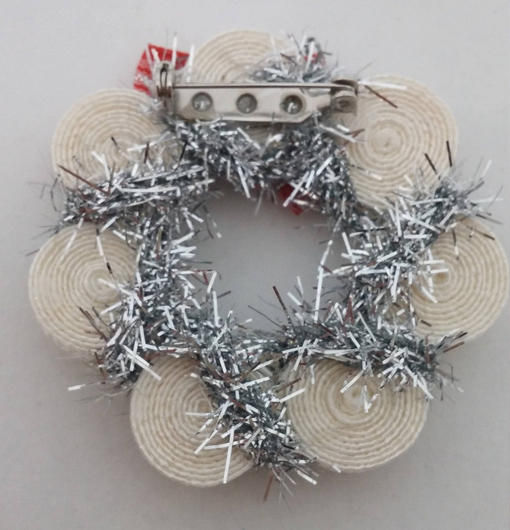 Pin Brooch Wreath Pin Christmas Pin Holiday Pin Winter Etsy UK