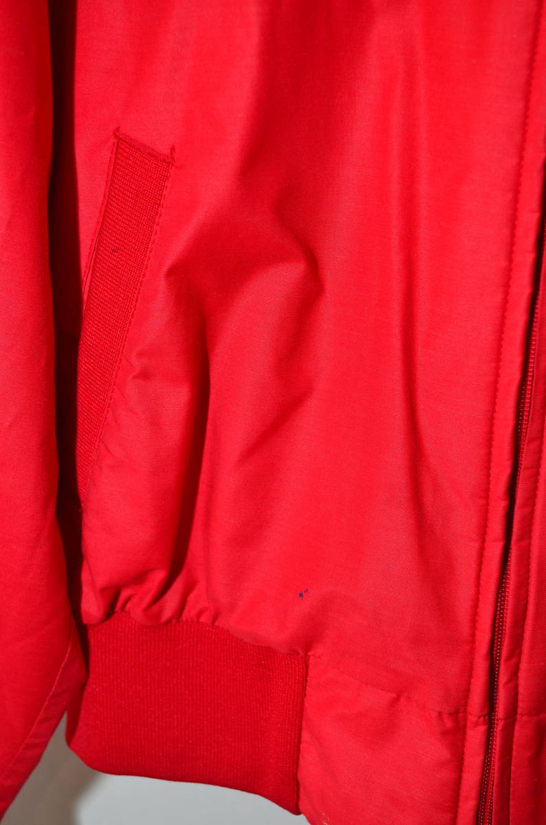Vtg 80/'s GM Member/'s Only Style Red Jacket General Motors Auto Red Member/'s Only Jacket