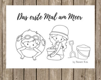 Reise Meilensteinkarten - Baby & Kind