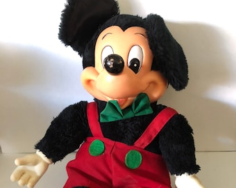 Vintage Mickey Mouse by Applause... maybe from 1981... maybe Christmas