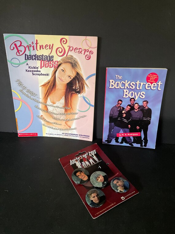 Throwback To The 90s Backstage Pass Britney Spears A Etsy Ireland