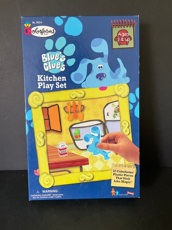 Colorforms Blues Clues Kitchen Play set 