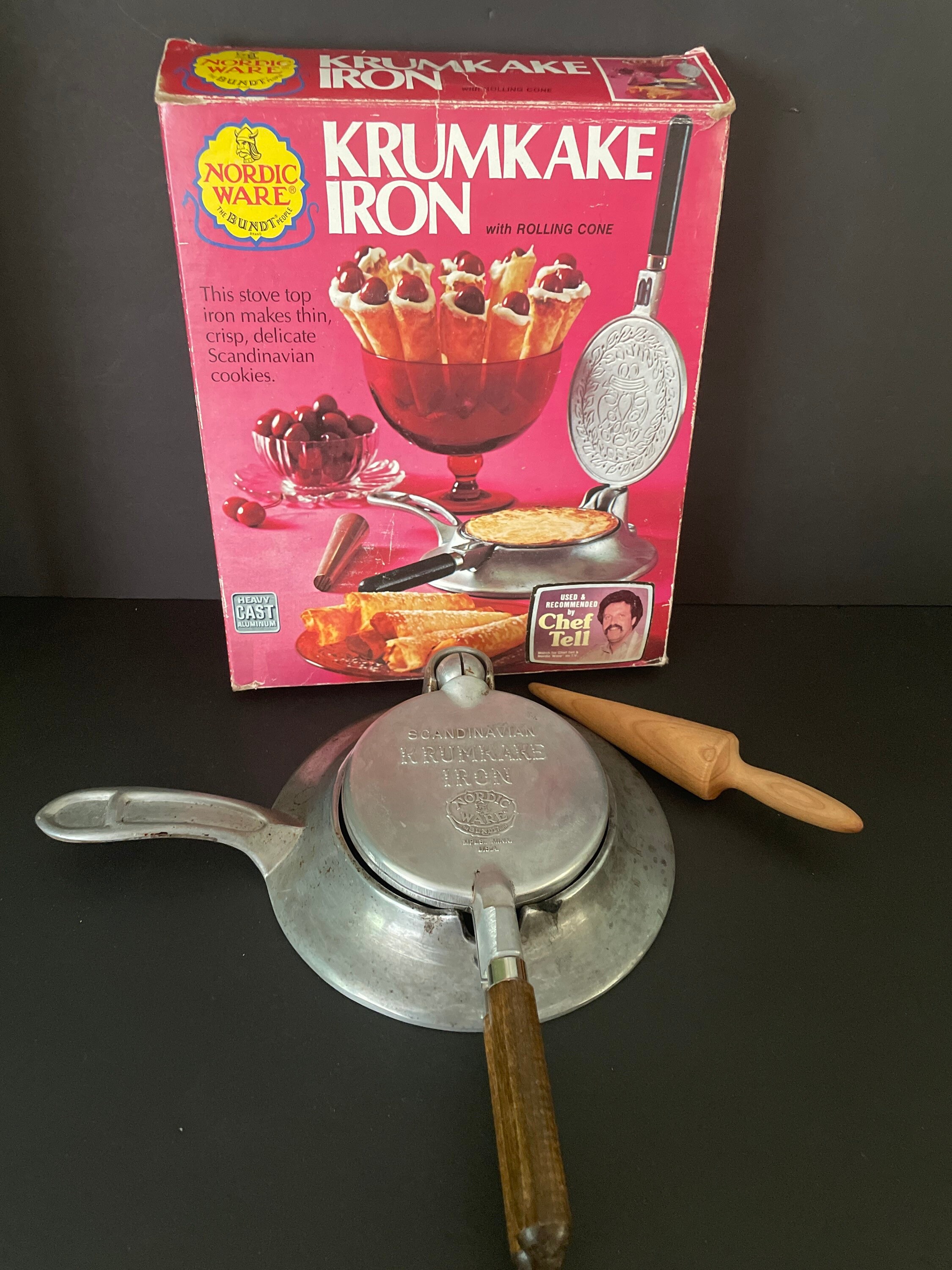 krumkake iron nordic ware