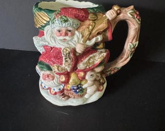 Fitz and Floyd Christmas Mug, Omnibus