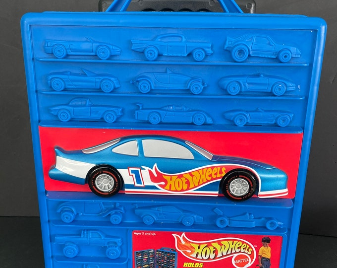 Vintage Hot Wheels Rolling Carrying Case, 1990s, Tara Etsy