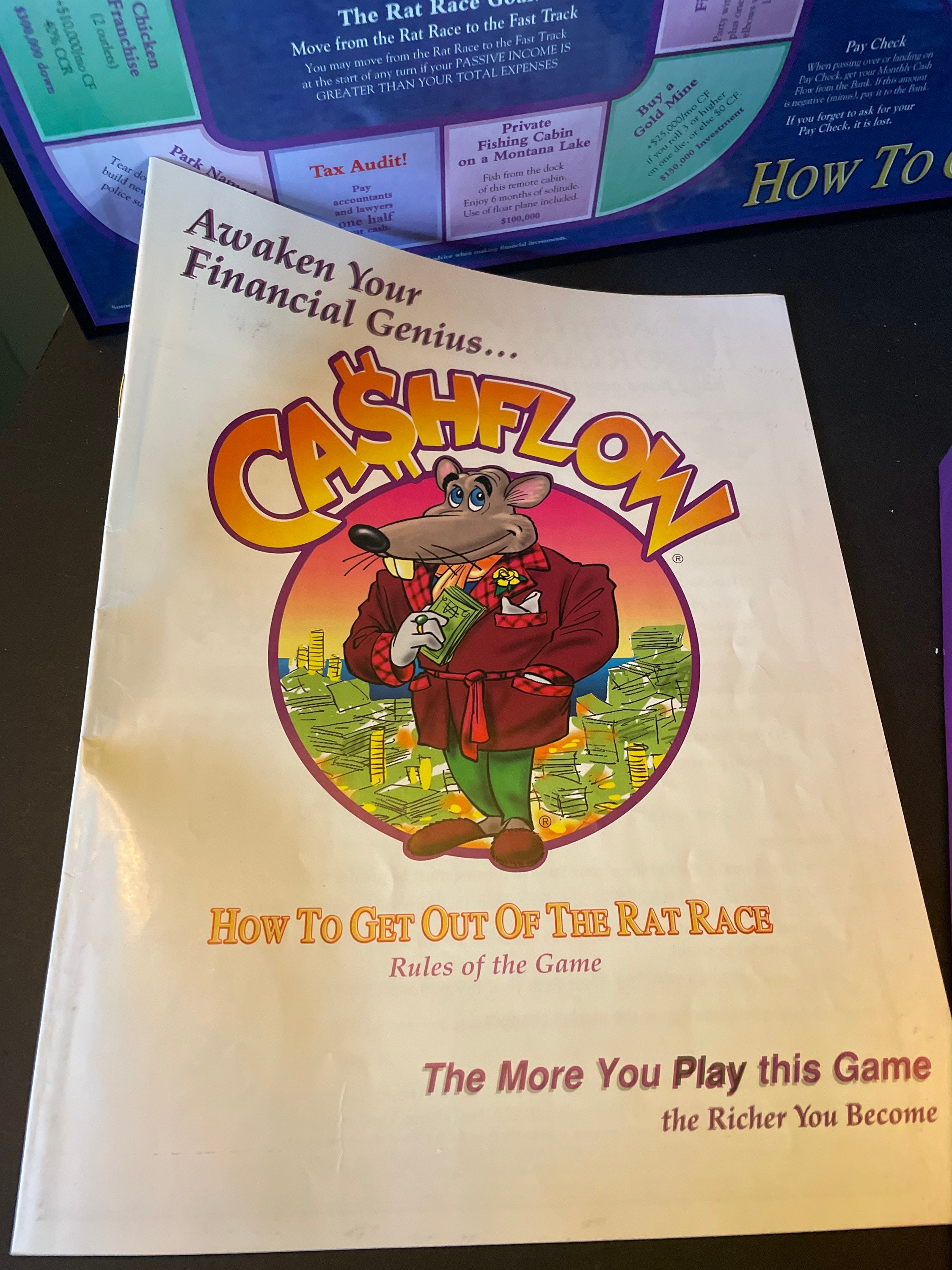 Cashflow: How to Get Out of the Rat Race Game 2000 Complete - Etsy
