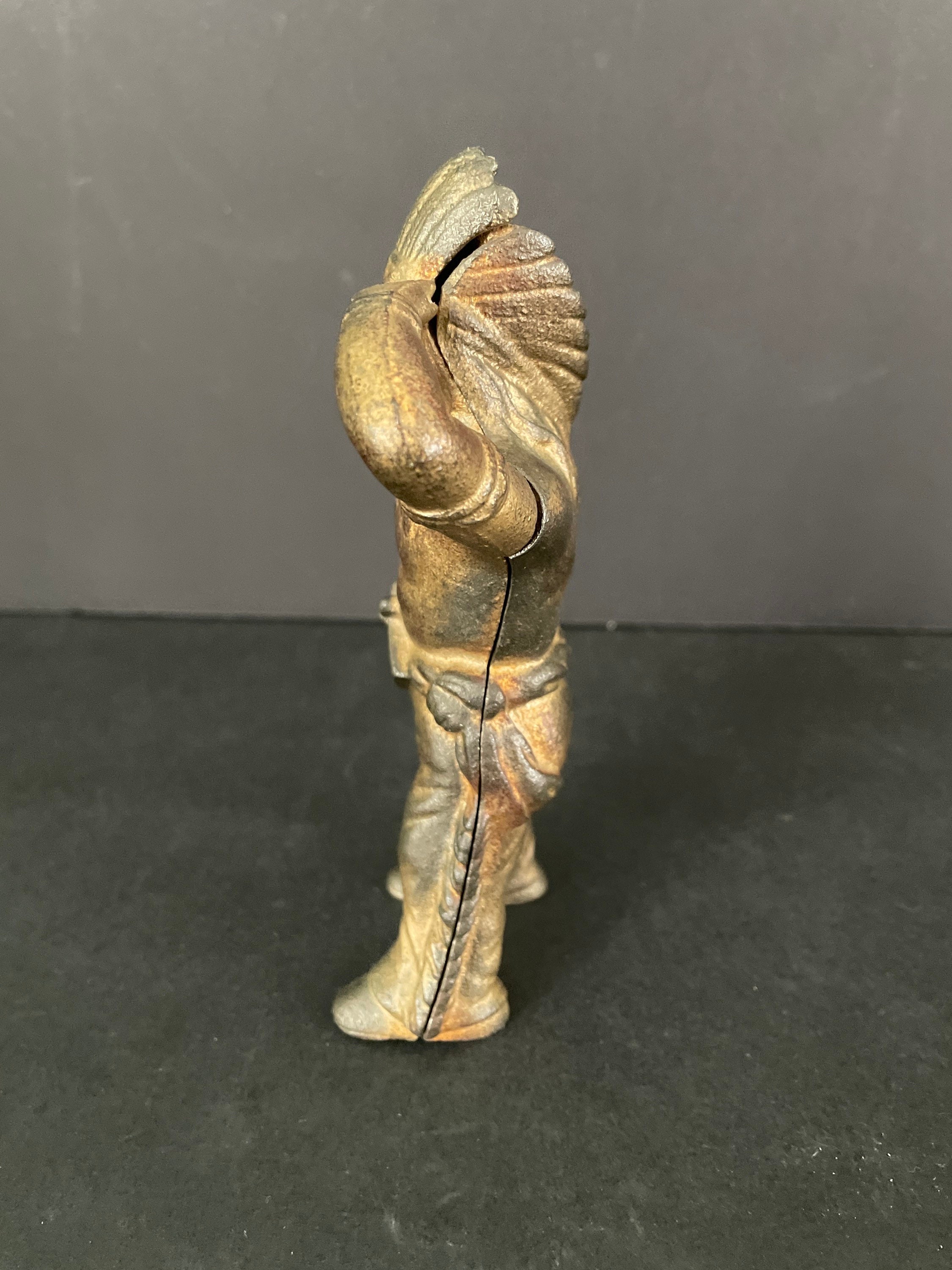 Vintage Classic Native American Cast Iron Bank, Hubley? - Etsy