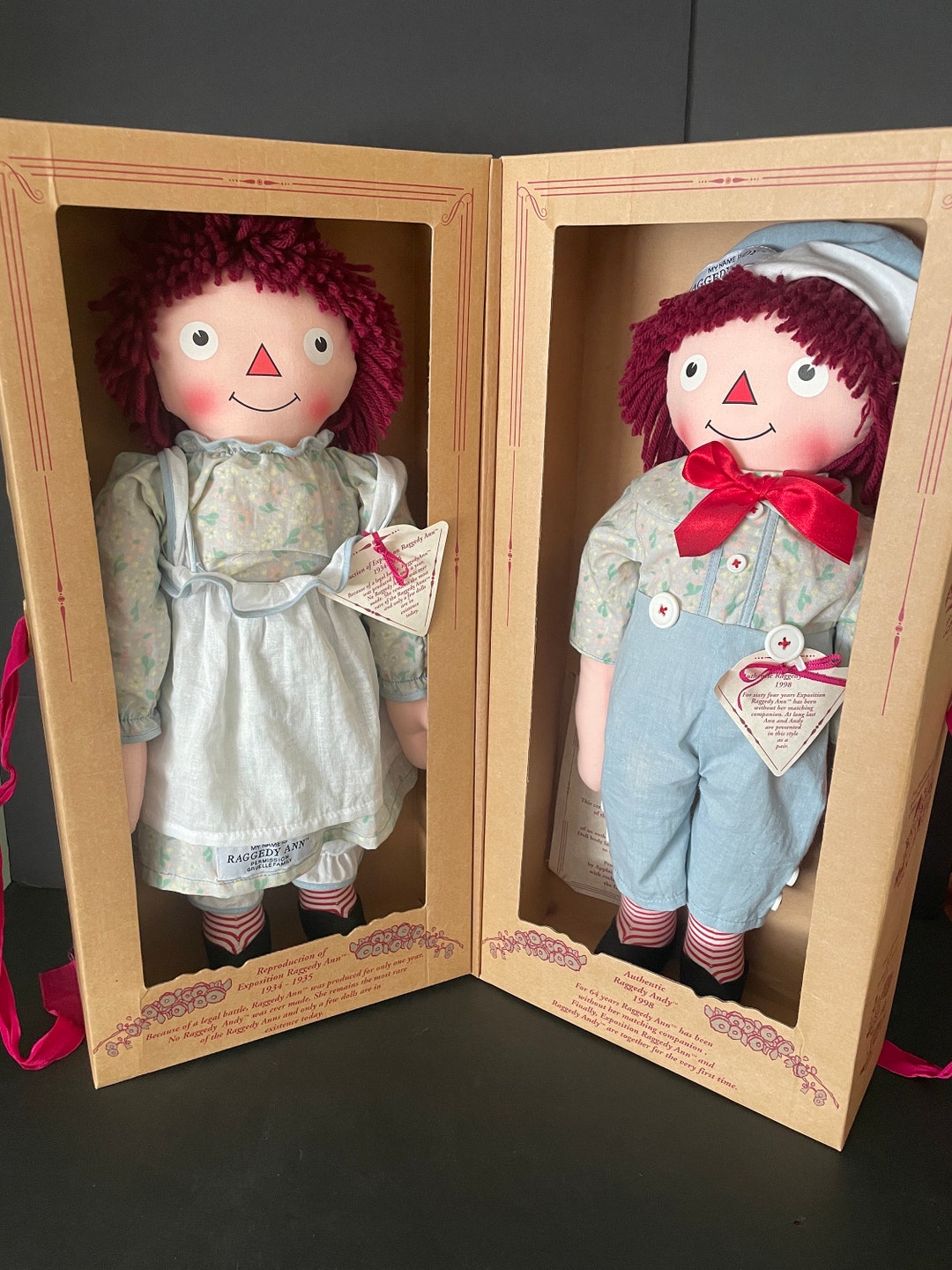 Authorized Reproduction 1930s Raggedy Ann and Andy From