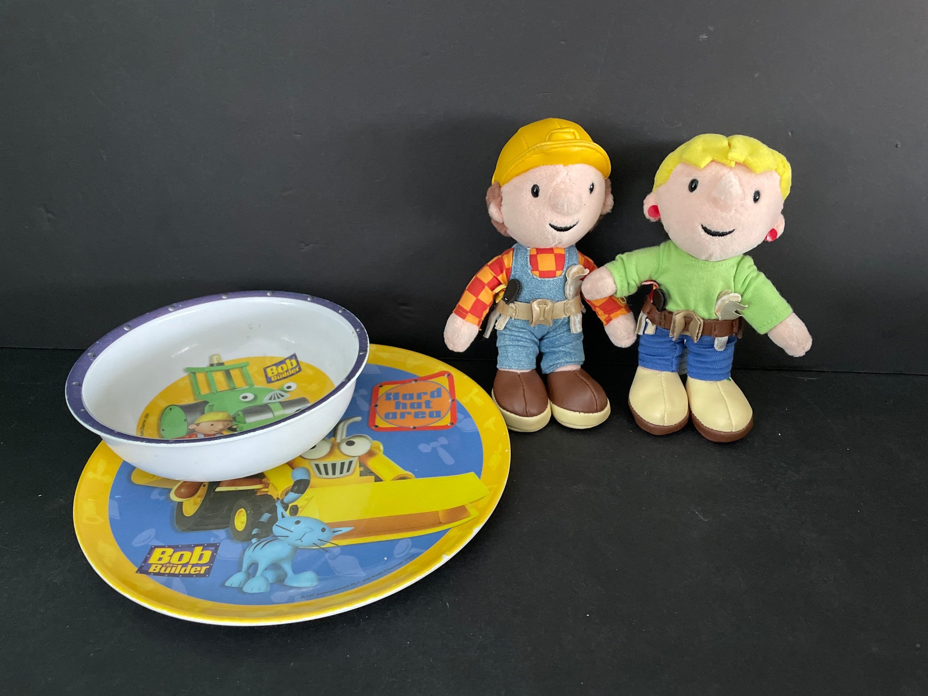 Plush Playskool Bob the Builder and Wendy Toddler Bowl and - Etsy Ireland