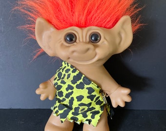 Orange Hair Troll by Uneeda Doll Co