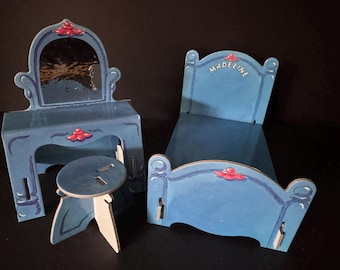 Madeline bedroom furniture, by Eden, 1999– doll sold separately