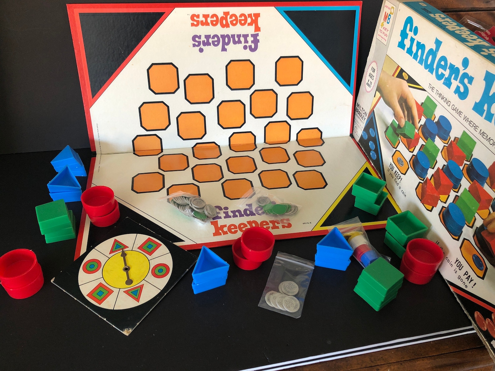 Finders Keepers Game Milton Bradley 1969 Etsy