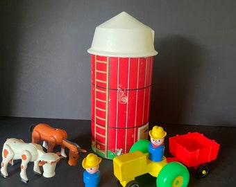 SOLD SEPARATELY Vintage Fisher-price Little People Toys. 