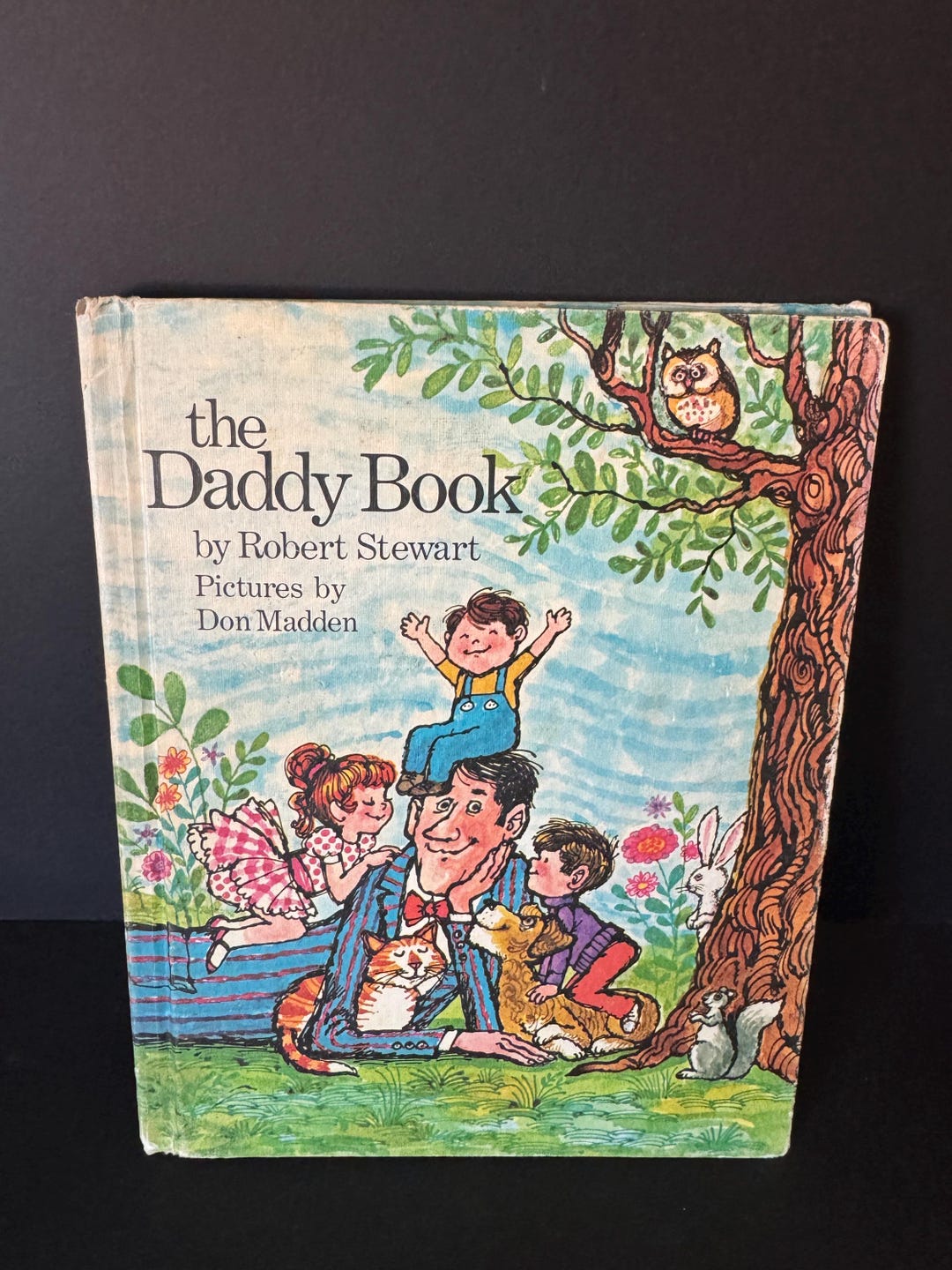 The Daddy Book by Robert Stewart, 1972, Weekly Reader - Etsy