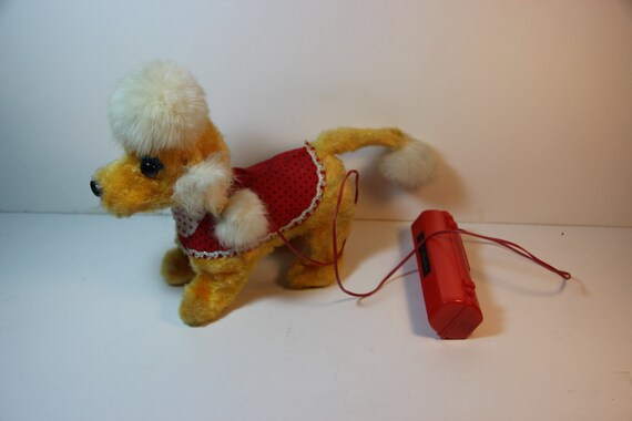 battery operated walking dog
