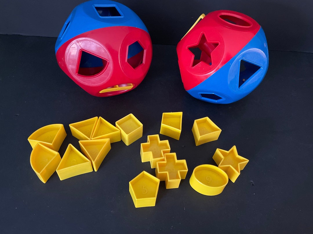 Replacement Pieces for Tupperware Shape Ball, Educational Toy