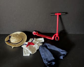 Madeline sailor outfit and scooter, by Learning Curve– doll sold separately