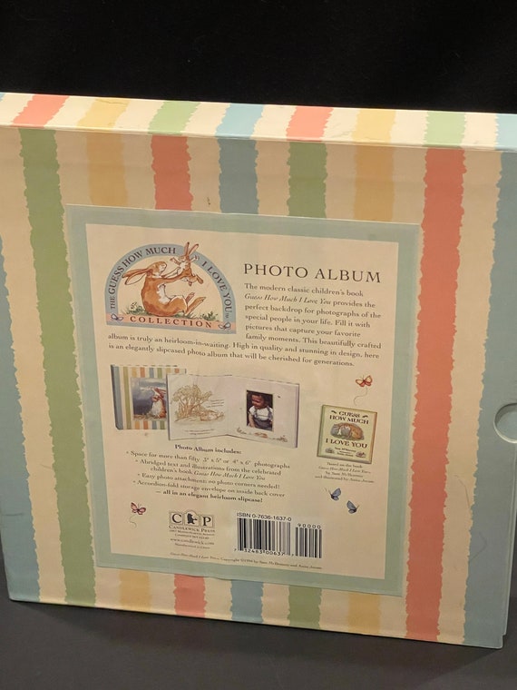 Guess How Much I Love You diecut photo album in deco… Gem