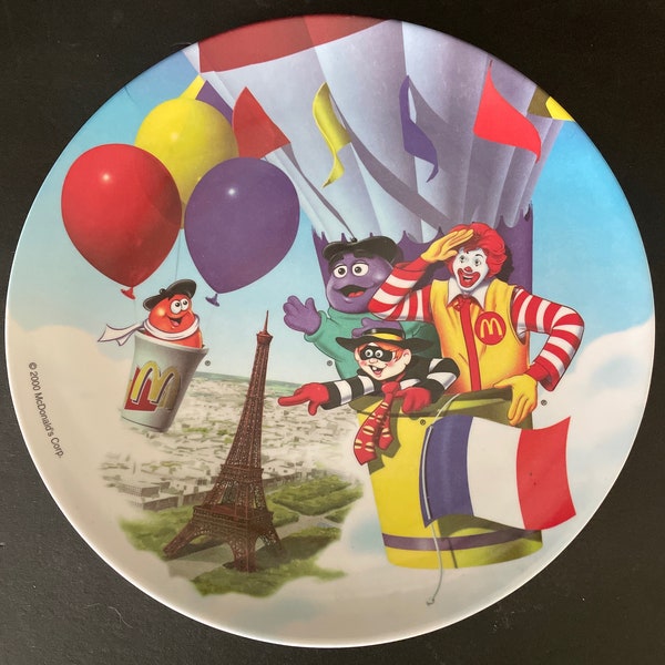 Mcdonalds Collector Plates Etsy