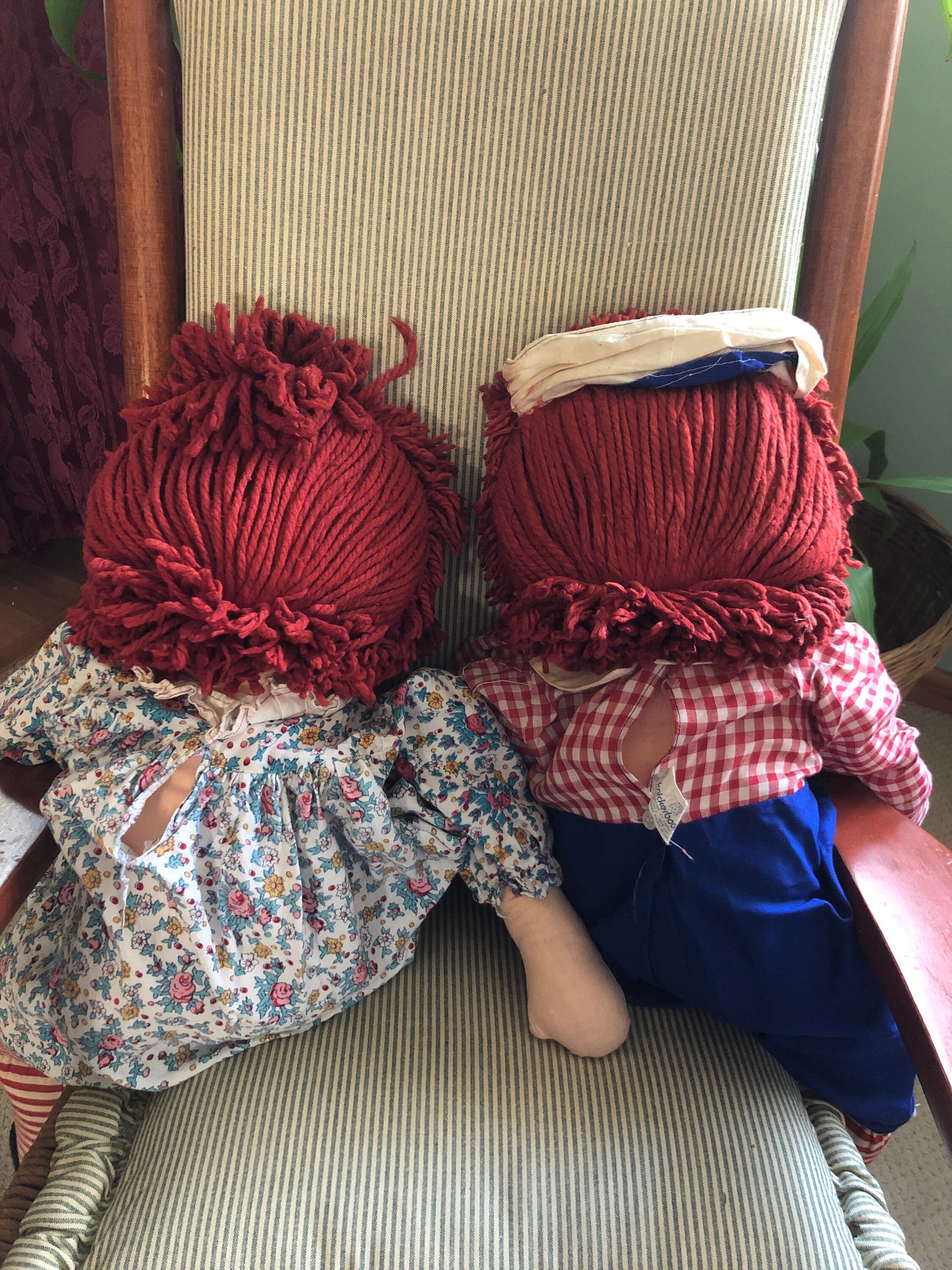 Knickerbocker Large Raggedy Ann and Andy - Etsy