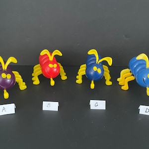 Replacement Cootie pieces, 1986, Schaper— sold separately