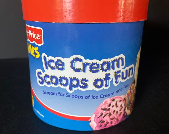 Fisher Price Ice Cream Scoops of Fun Etsy