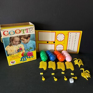 Vintage/ 1972/ Deluxe 6/ Cootie/ Cootie Game/ Schaper