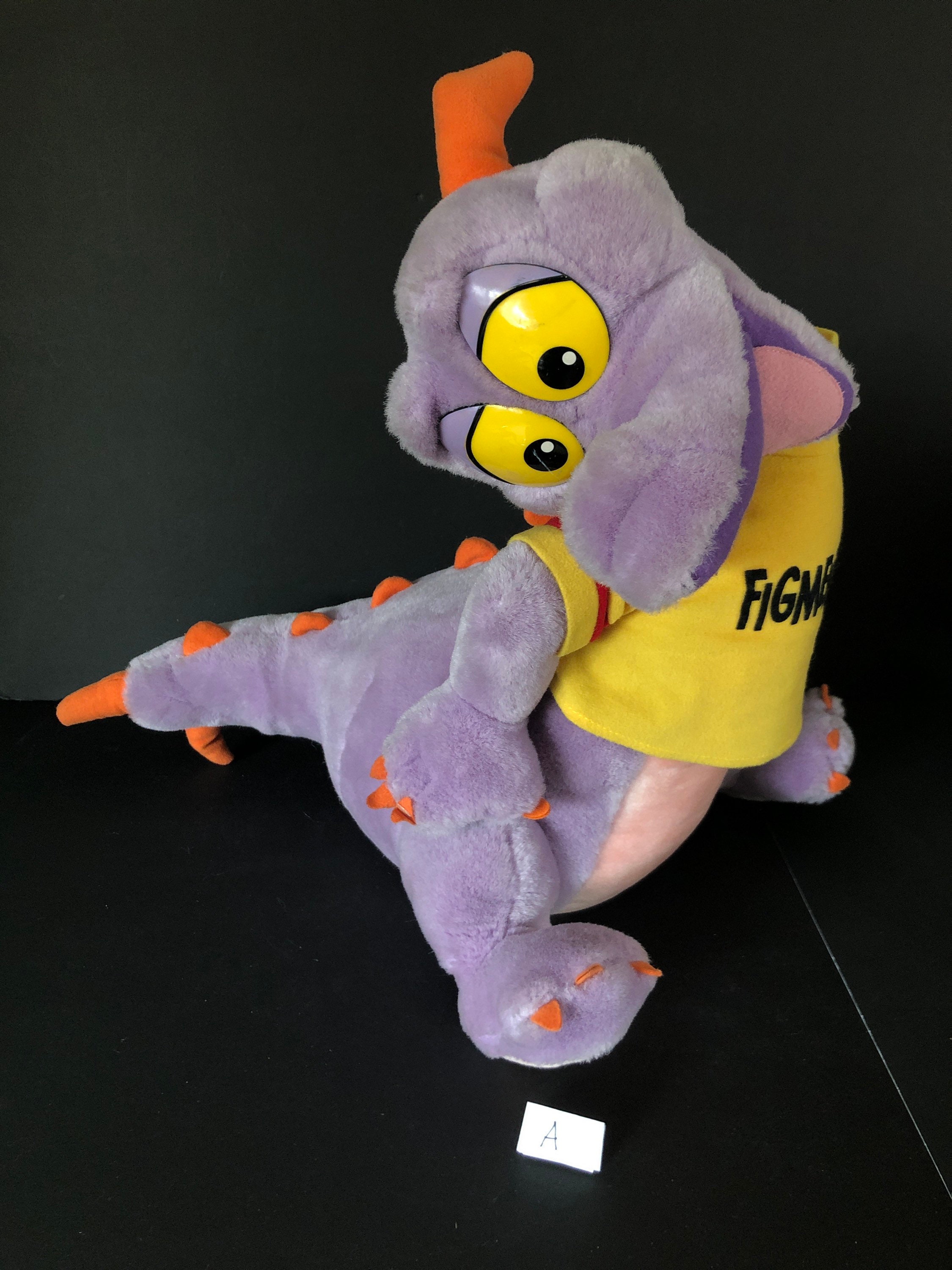 Disney, Toys, 8s Vintage Figment Stuffed Animal From Walt Disney World  Epcot