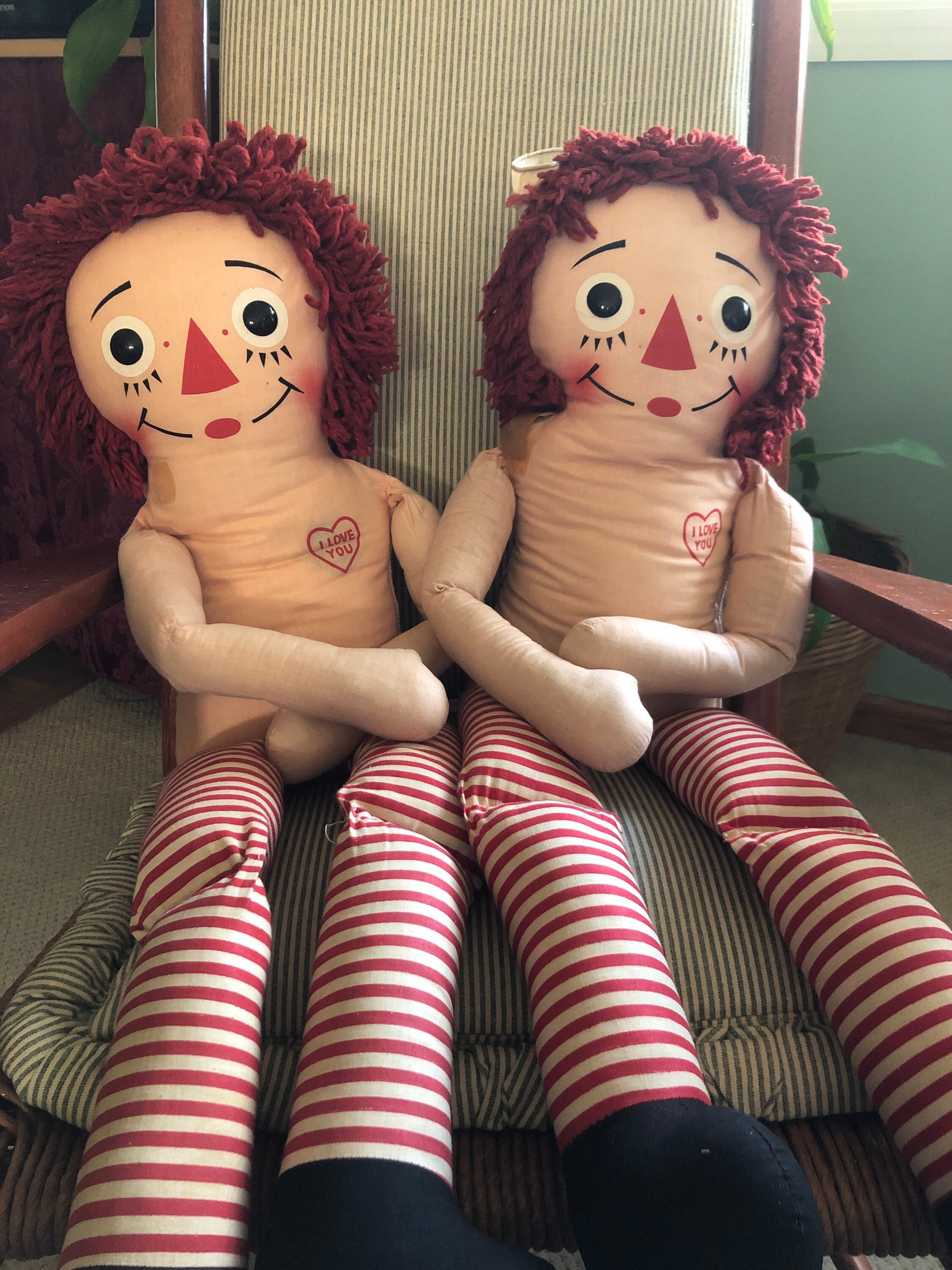 Knickerbocker Large Raggedy Ann and Andy - Etsy