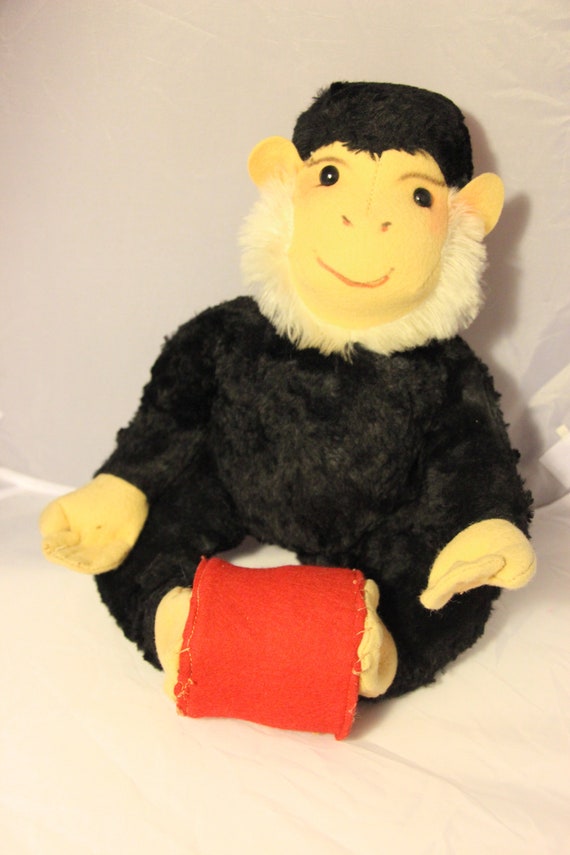 vintage stuffed monkey