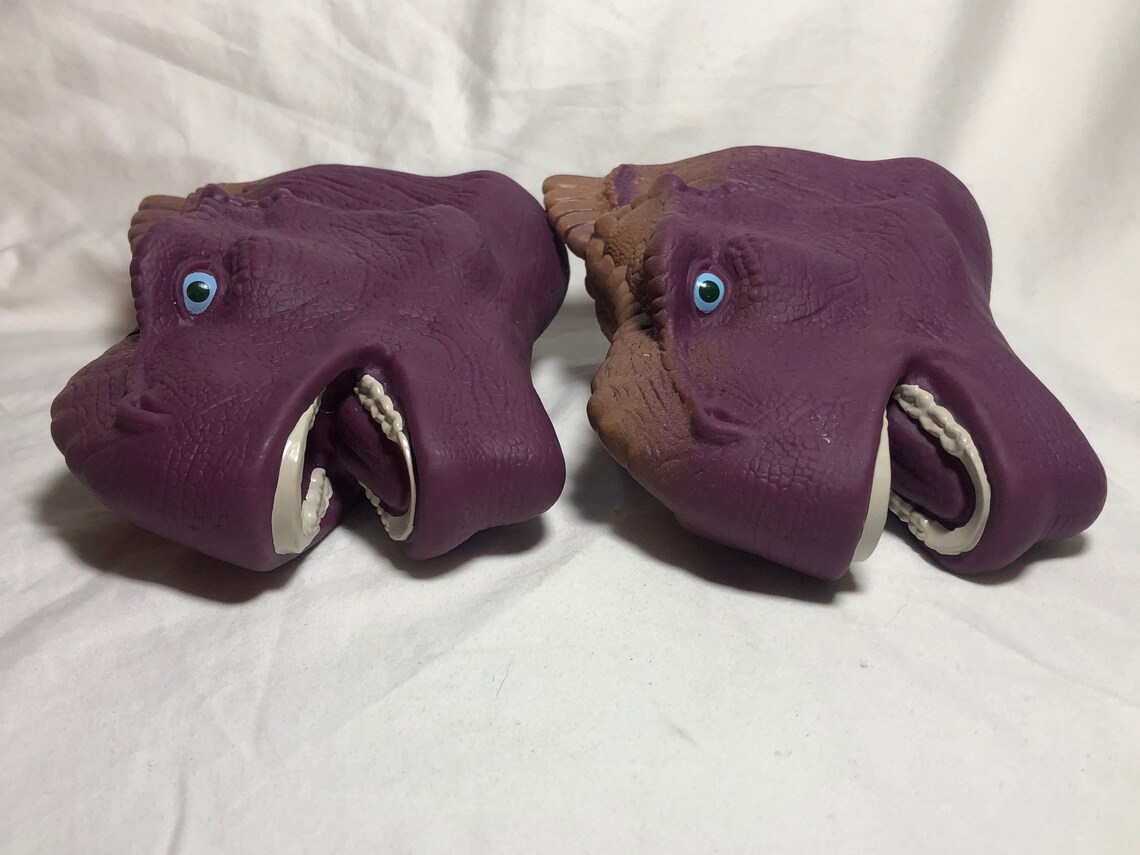 Kron Dinosaur puppet from Disneys movie Dinosaur Etsy