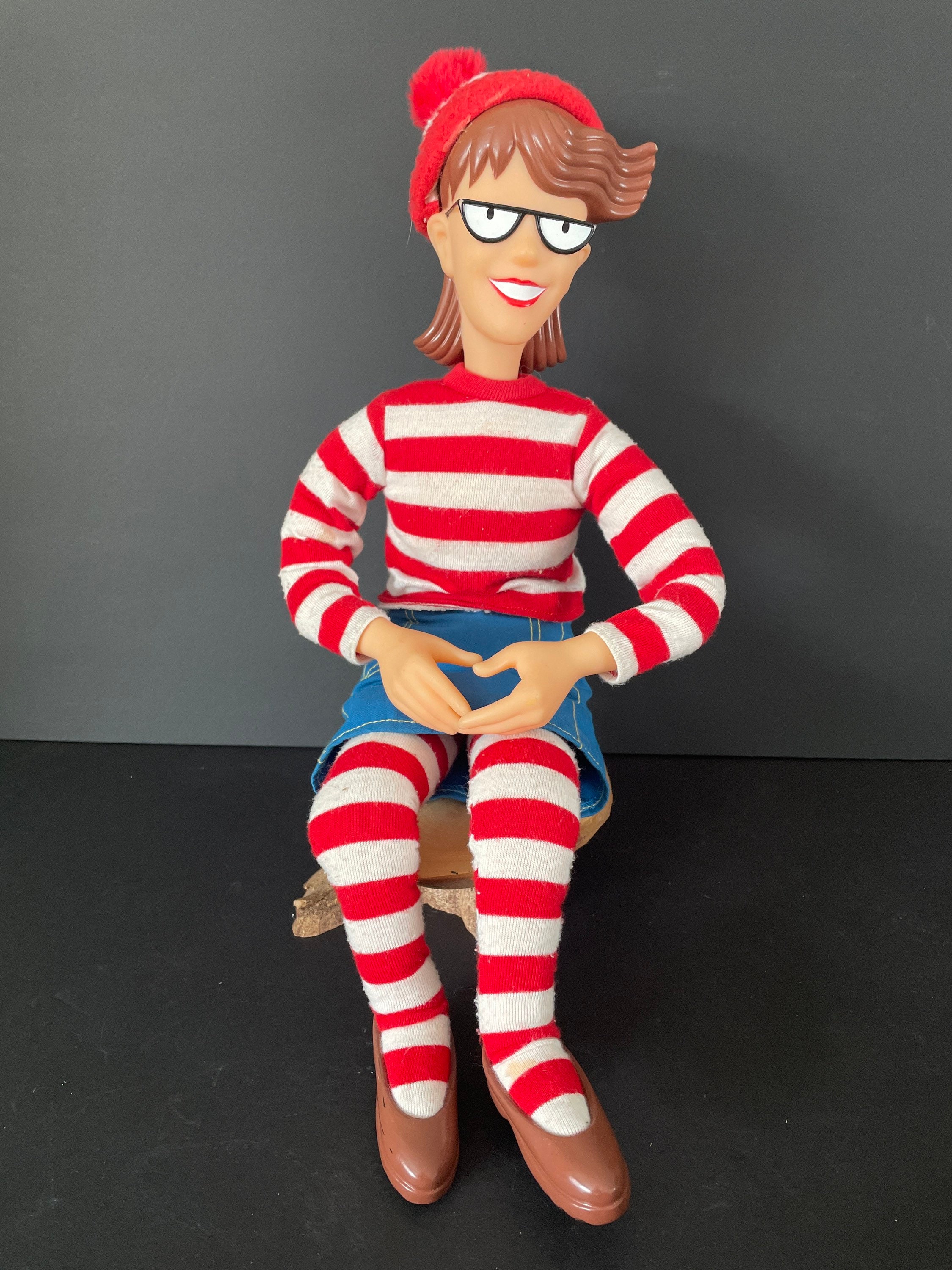 Wheres Wenda Figure Wheres Waldo Mattel 1991 Etsy Canada
