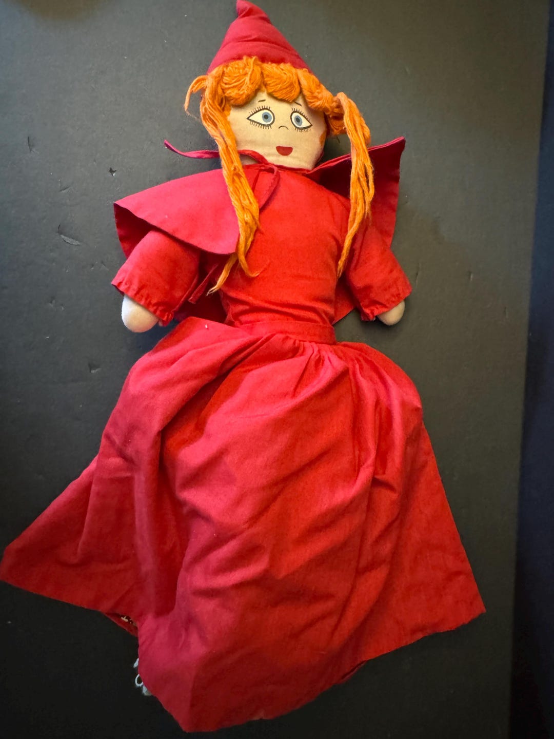 Vintage Little Red Riding Hood Topsy Turvy Doll - Etsy
