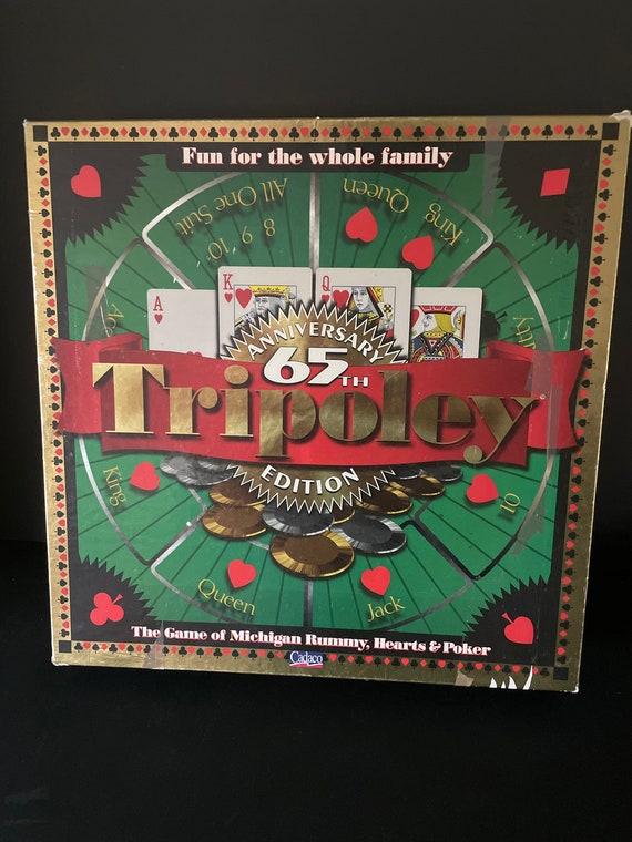 Cadaco 1997 Tripoley 65th Anniversary Edition Board Game for sale online 