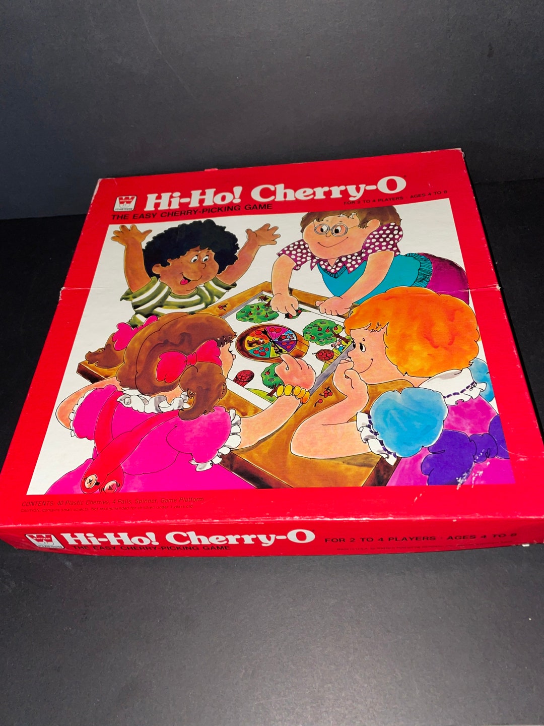 Hi Ho Cherryo a Beginning Counting Game 1975 Western Etsy