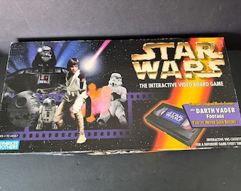 Star Wars Board Game: Vintage Interactive VHS Edition, 1996 Parker