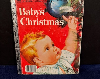 Little Golden Books, illustrated by Eloise Wilkin, 1980s edition, Baby’s Christmas