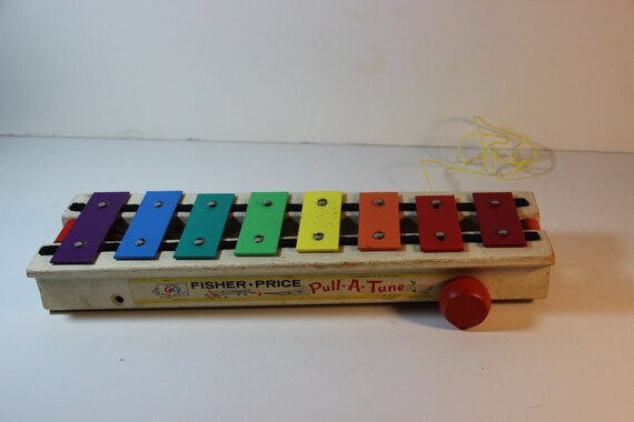 fisher price pull a tune xylophone 1964