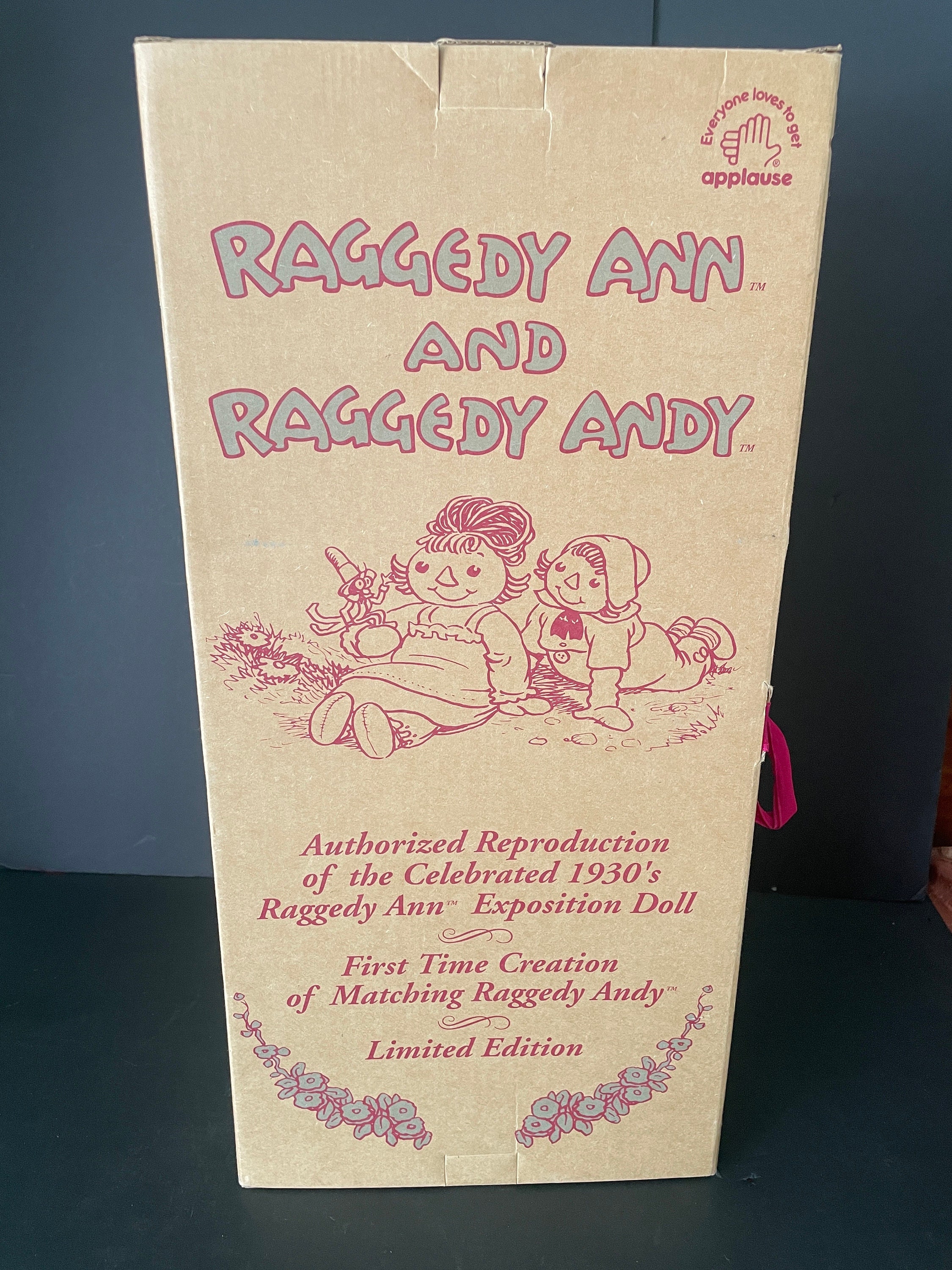 Brass Key Velvet Raggedy Ann & Andy 14