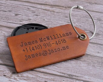 custom luggage tag etsy