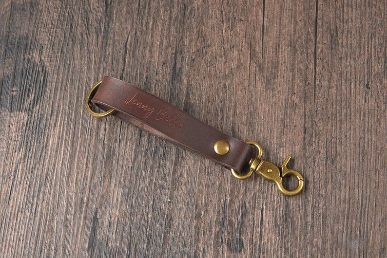 Key holder, key chains for women, mens keychain, Key organizer, handmade leather keychain personalized, gift ideas, LT592-Pinkish red image 1