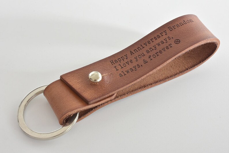 Mens keychain key holder key fob key case personalized Etsy