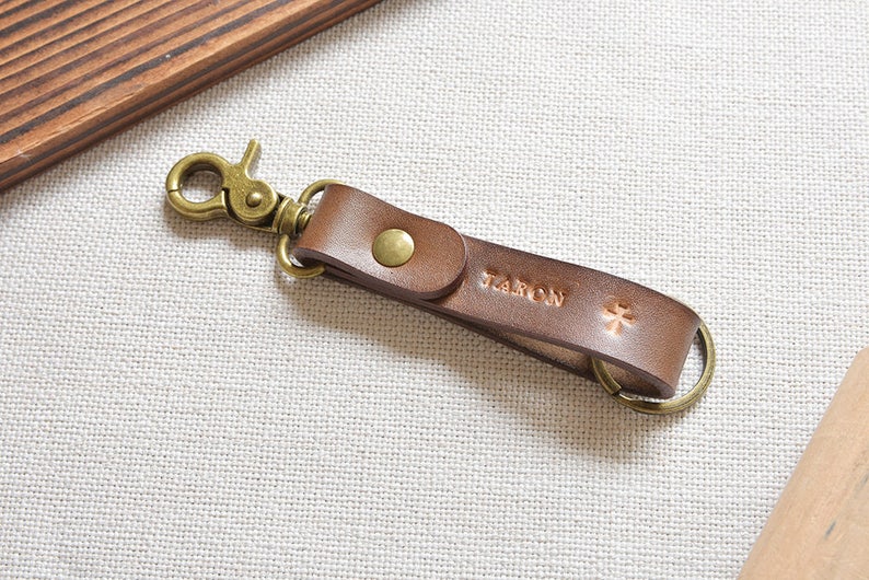 Mens Keychain Key Chains for Women Personalized Key Ring Etsy